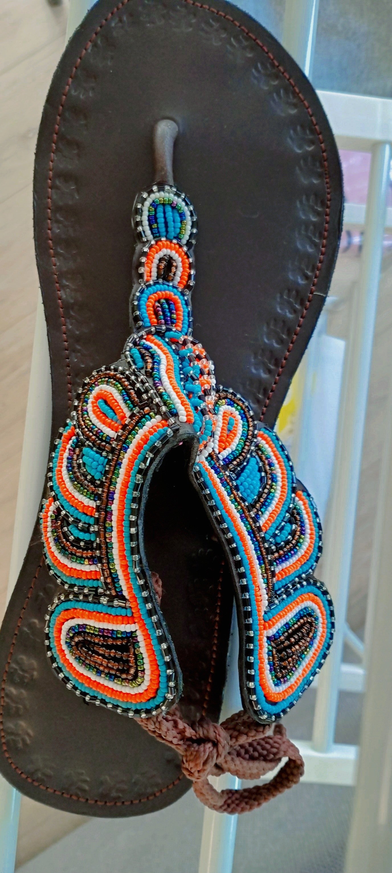 Genuine leather sandal